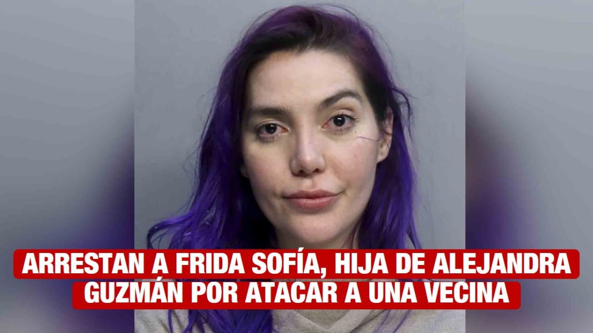 Exhiben a Frida Sofía, hija de Alejandra Guzmán por video agrediendo a vecina