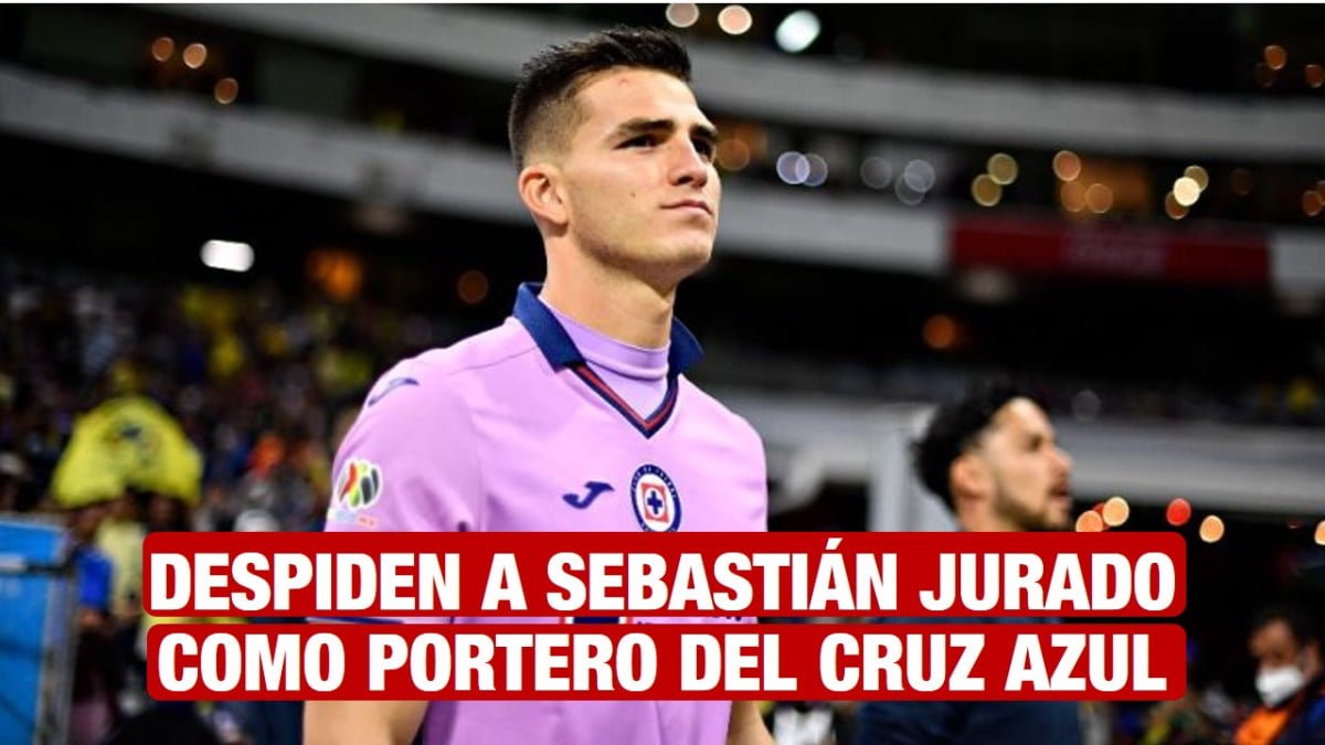Sebastián Jurado es despedido como portero del Cruz Azul