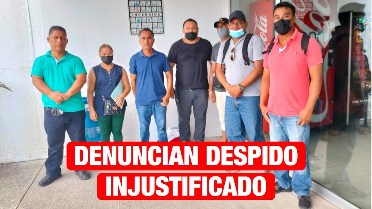 Protestan trabajadores del ITCA en Tampico, fueron despedidos
