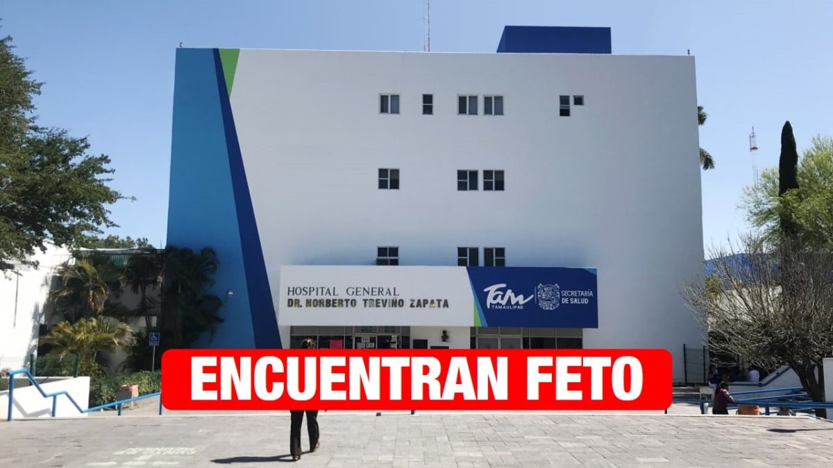 Encuentran feto que fue robado del Hospital General.
