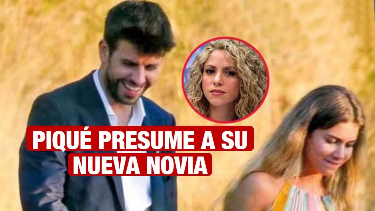 Piqué presume a su nueva enamorada en portada de revista