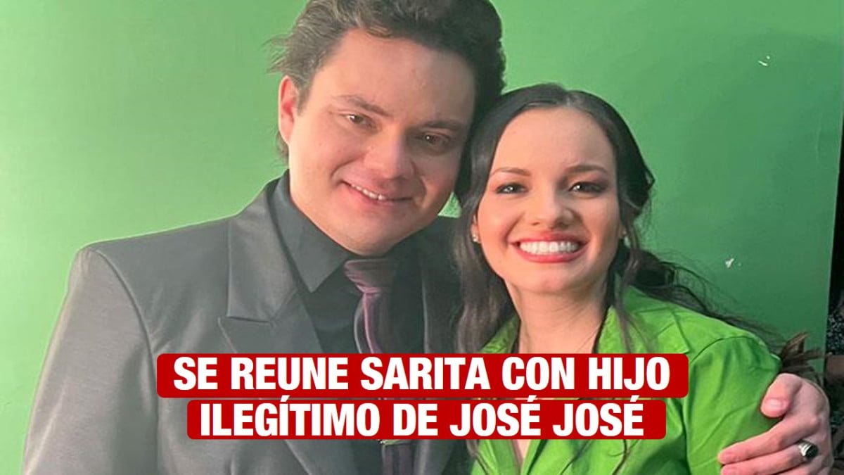 Sarita, hija de José José se reúne con el hijo no reconocido del «Príncipe de la canción»