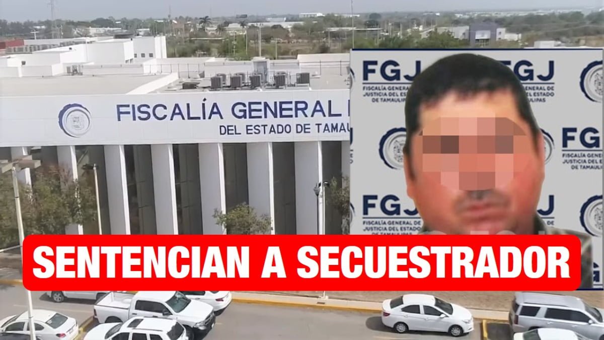 Condenan a secuestrador a 80 años de prisión.