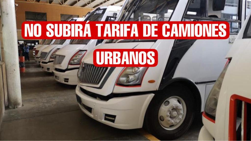 Descartan aumento de 3 pesos a tarifa de urbanos en Nuevo Laredo  