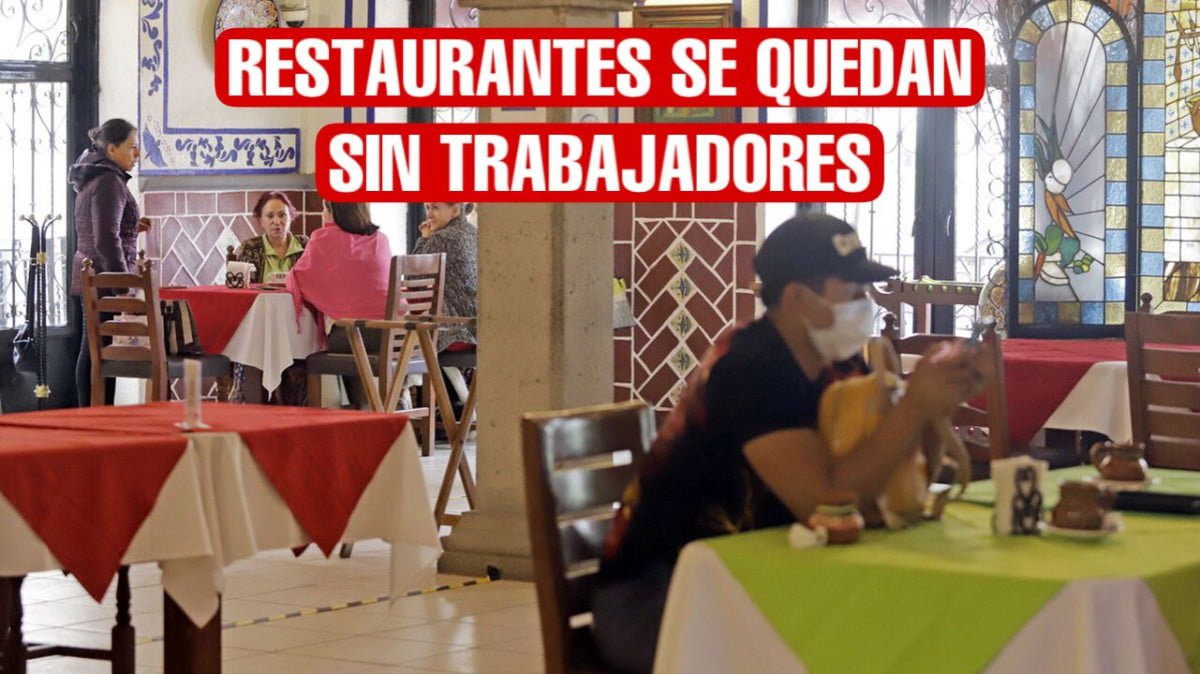 Restaurantes se quedan sin trabajadores por falta de transporte