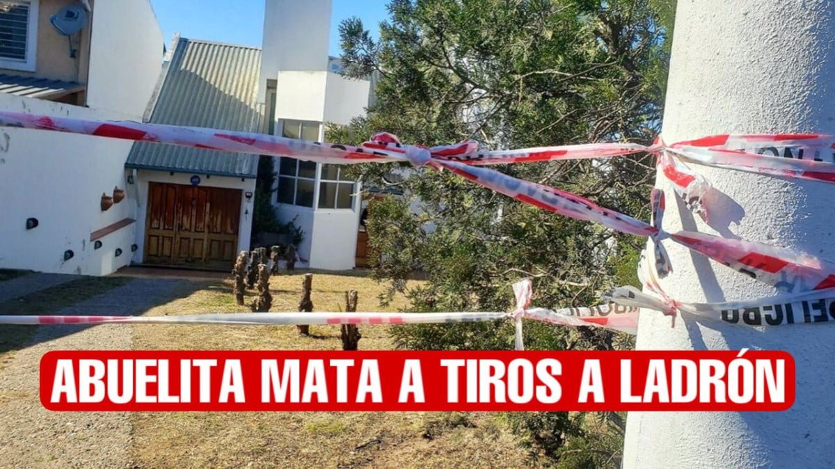 Abuelita mata a tiros a ladrón que ingreso a su casa y agredió a su esposo