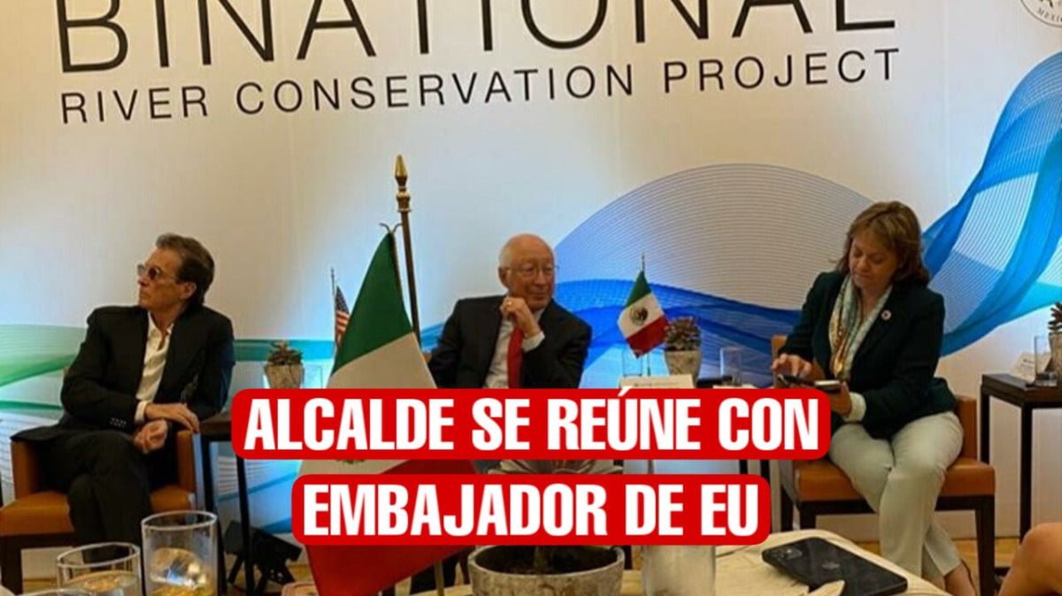 Participa Alcalde Mario López en reunión binacional con el Embajador Ken Salazar