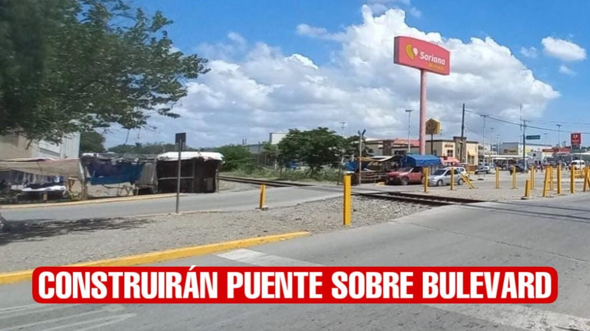 Proyecta Altamira y Ferromex paso superior en bulevard Primex