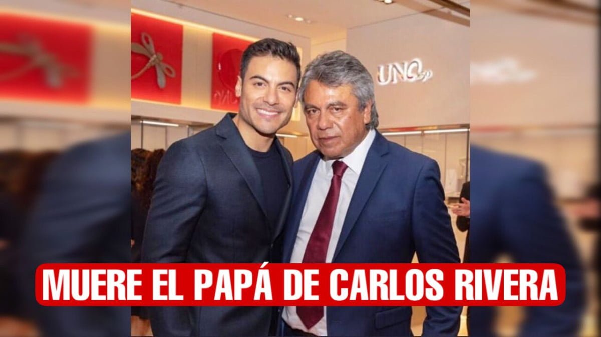 Fallece José Gonzalo, padre de Carlos Rivera