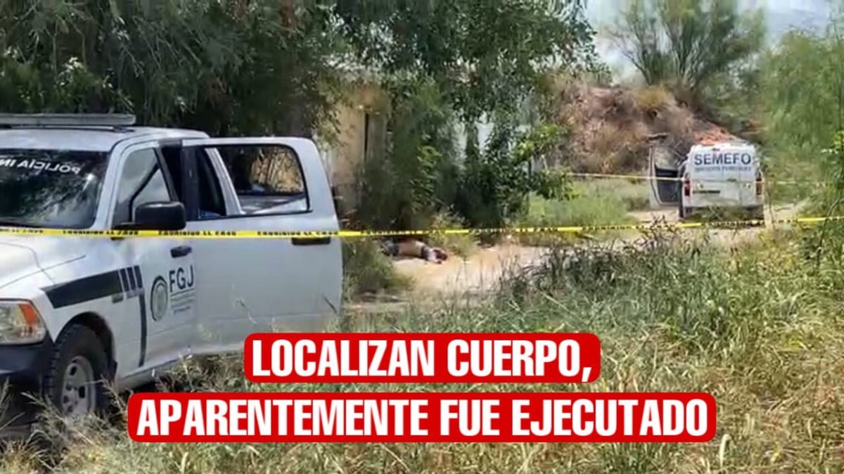 Encuentran cuerpo de hombre con huellas de violencia e impacto de bala