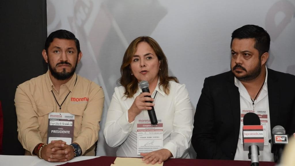 Eligen a Yuriria Iturbe como nueva dirigente estatal de MORENA