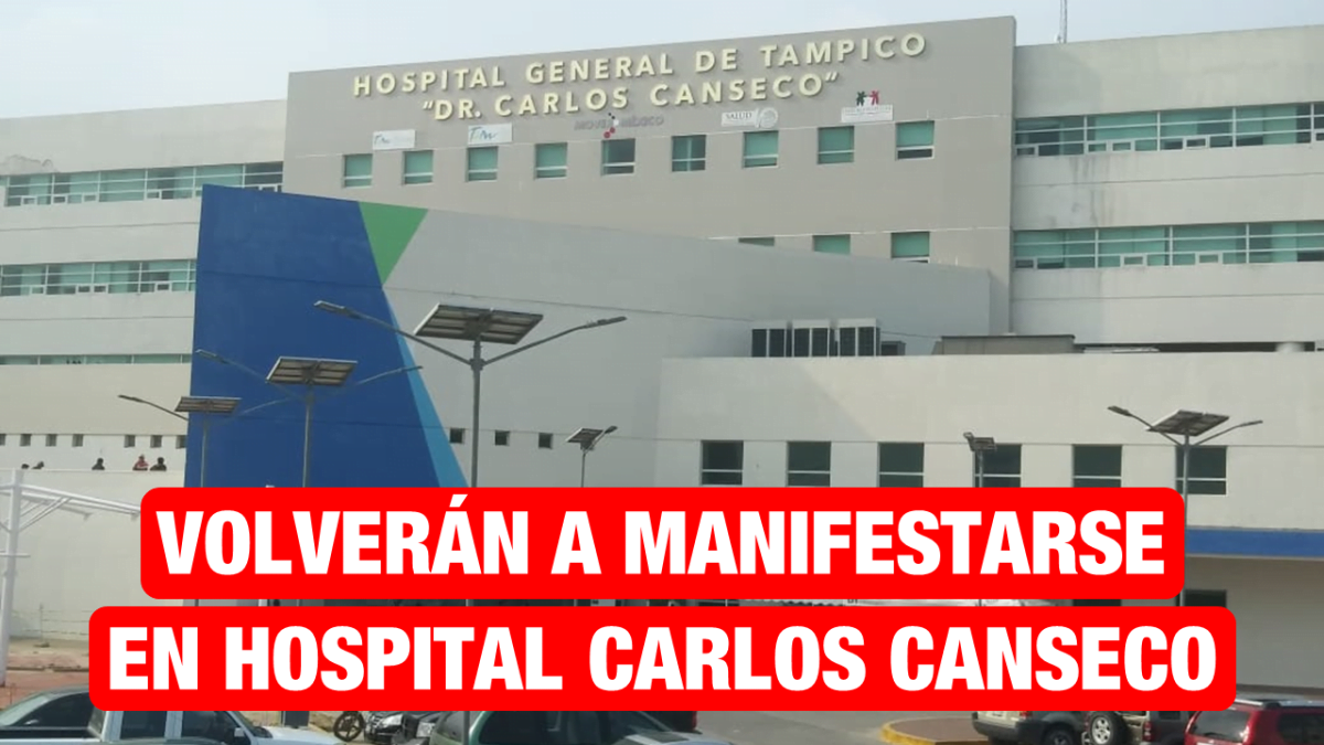 Secretaría de Salud no cumplió con pliego petitorio sindical; volverán a manifestarse en el Carlos Canseco