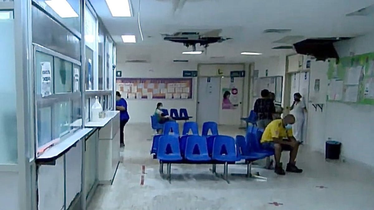 Requiere mantenimiento Hospital General, lluvia provocó daños