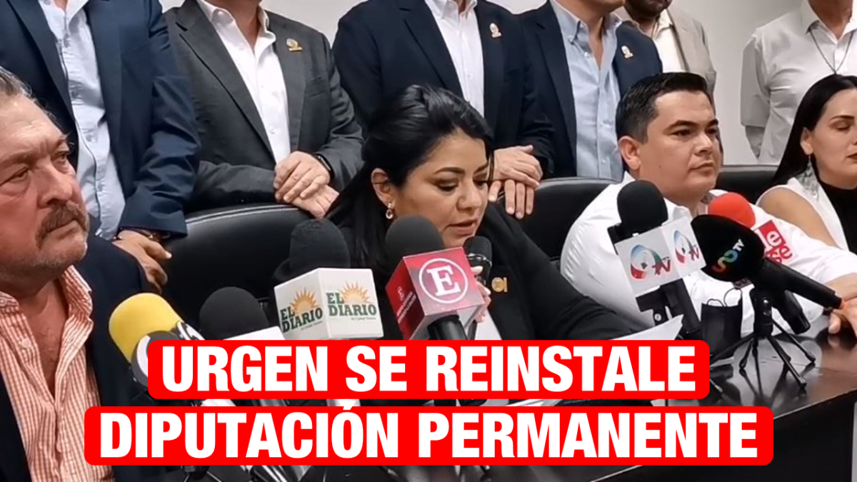Urge Morena se reinstale Diputación permanente original
