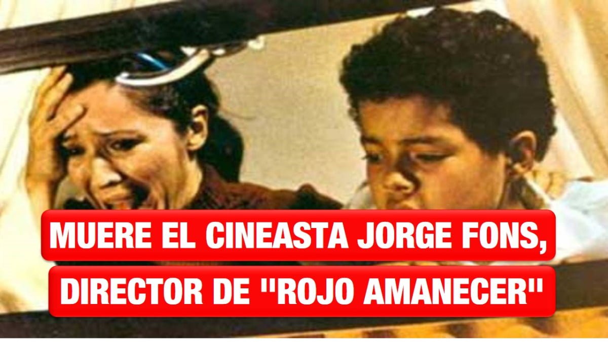 Muere el cineasta Jorge Fons, director de «Rojo Amanecer»