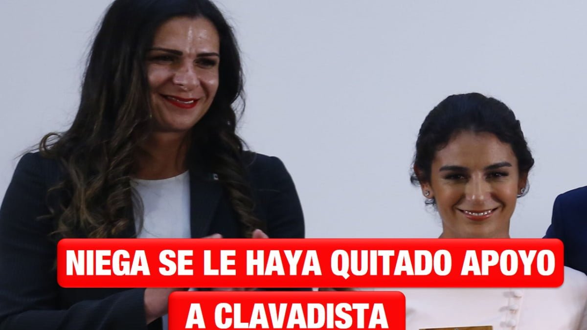 Niega Ana Guevara que le haya quitado apoyo a Paola Espinosa