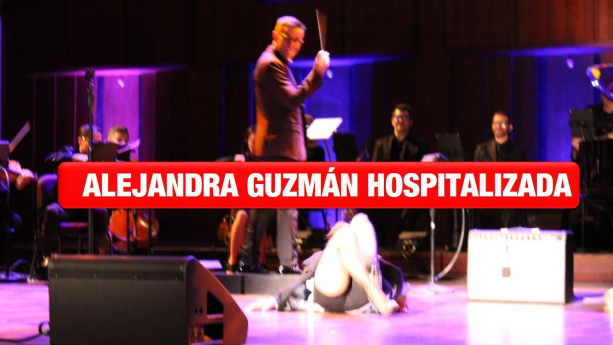Alejandra Guzmán cae durante show en Washington