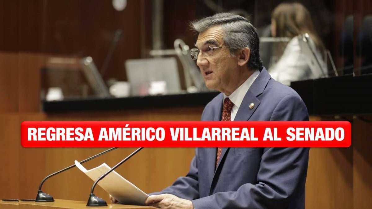 A cinco días de asumir como gobernador de Tamaulipas, Américo Villarreal regresa al Senado