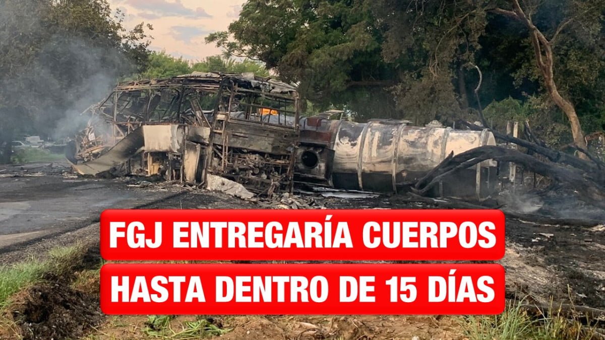 FGJ tardaría 15 días para entregar cuerpos tras accidente en la Victoria-Monterrey