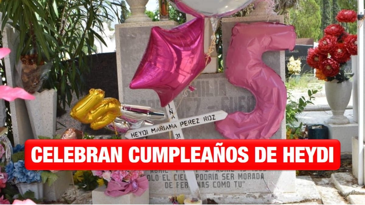 Celebran cumpleaños de Heydi, niña que falleció por una bala perdida en Nuevo Laredo