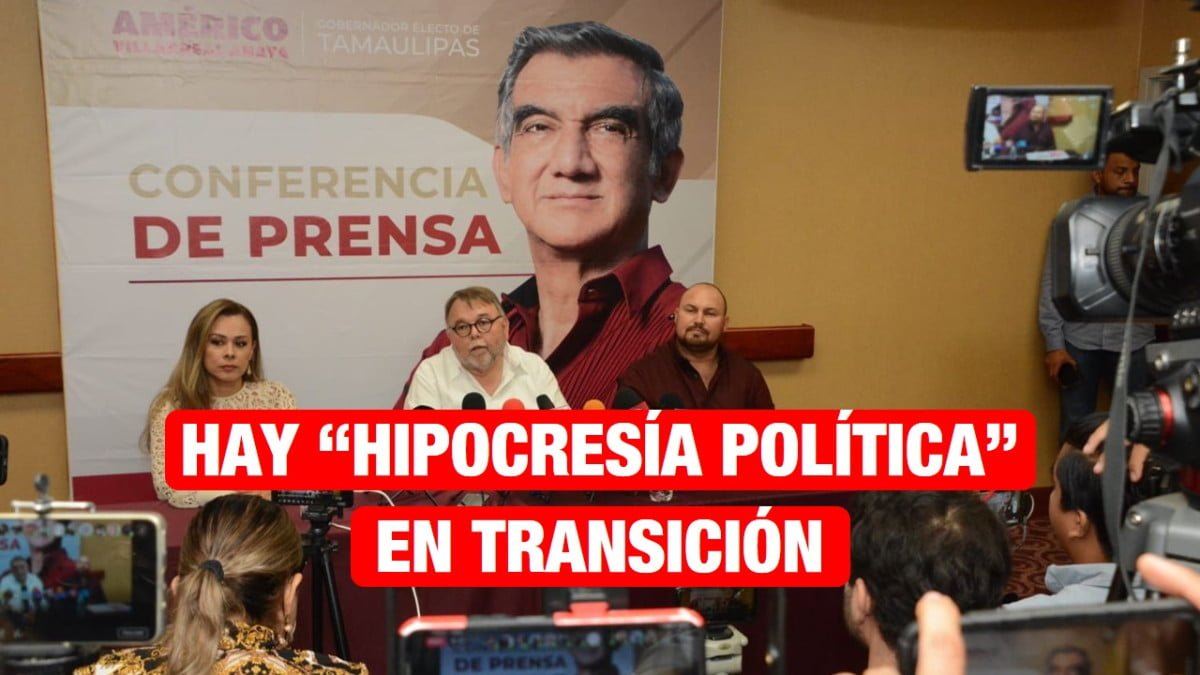 Actúa Cabeza de Vaca con hipocresía política durante la transición: Héctor Villegas