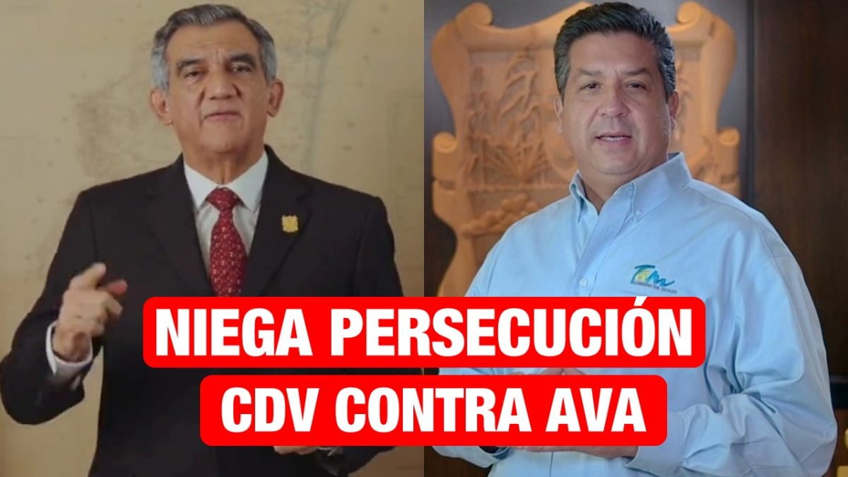 Cabeza de Vaca niega persecución política contra Américo Villarreal.