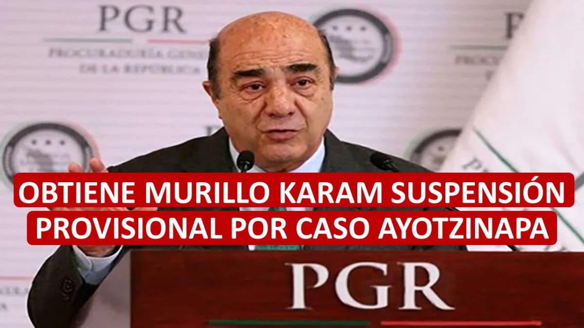 Murillo Karam obtiene suspensión provisional contra su vinculación al proceso en caso Ayotzinapa
