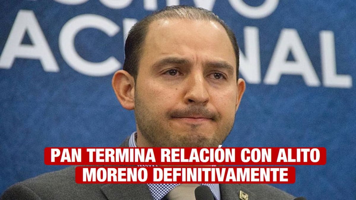 PAN da por terminada la relación con Alito Moreno, presidente del PRI