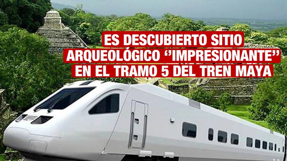 El INAH encuentra sitio arqueológico »impresionante» en el tramo 5 del Tren Maya