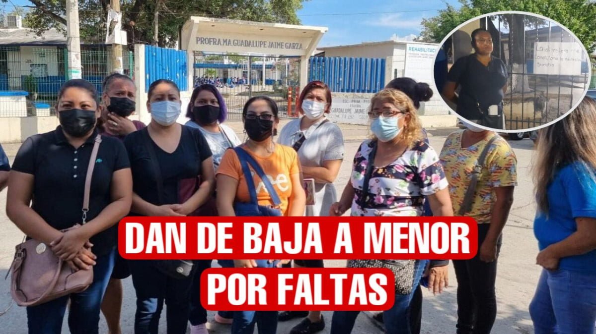 Niño de primaria de Altamira fue dado de baja por faltas