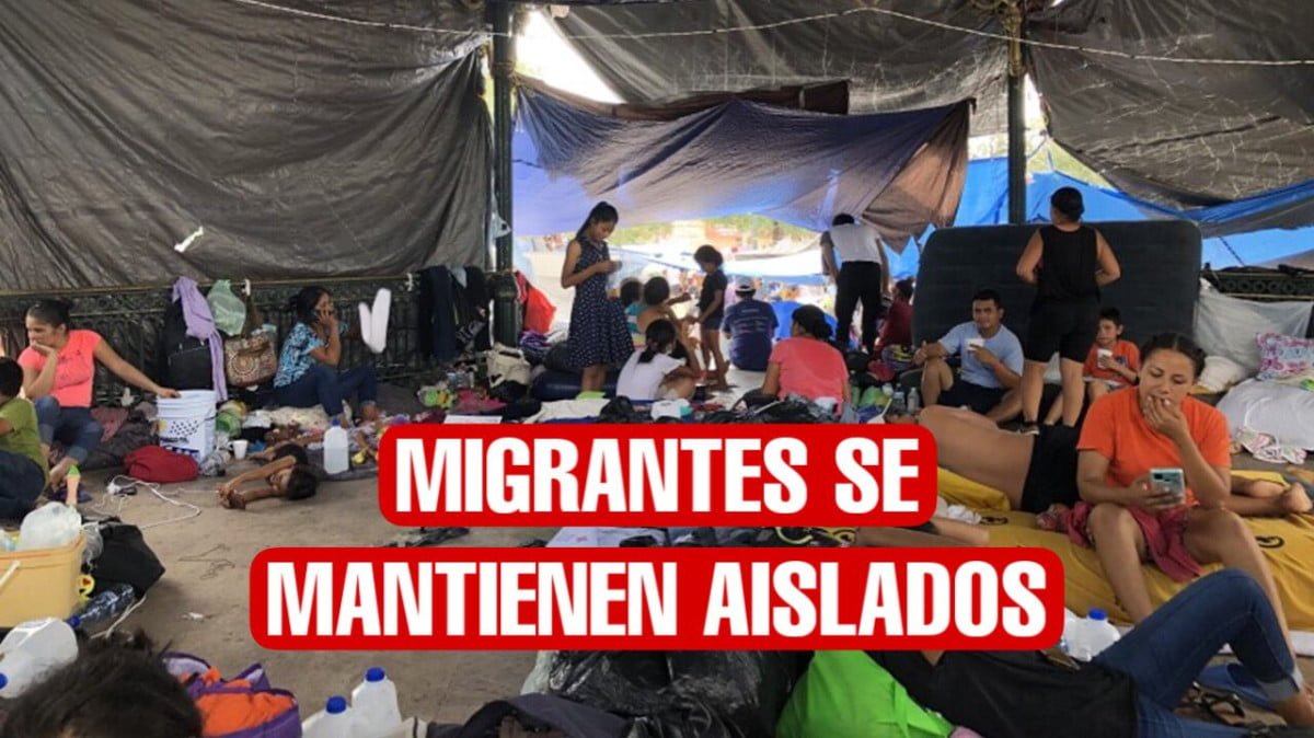 Migrantes se encuentran aislados tras sospecha de viruela de mono