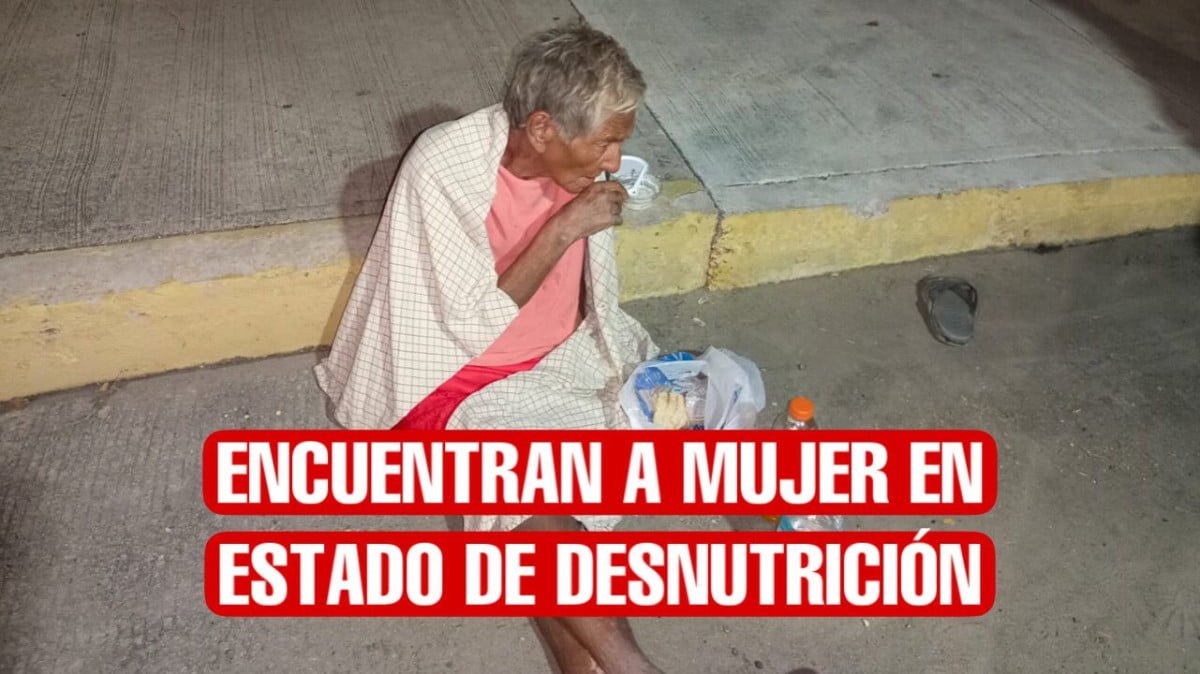 Encuentran en estado de desnutrición y abandono a mujer en Ciudad Madero