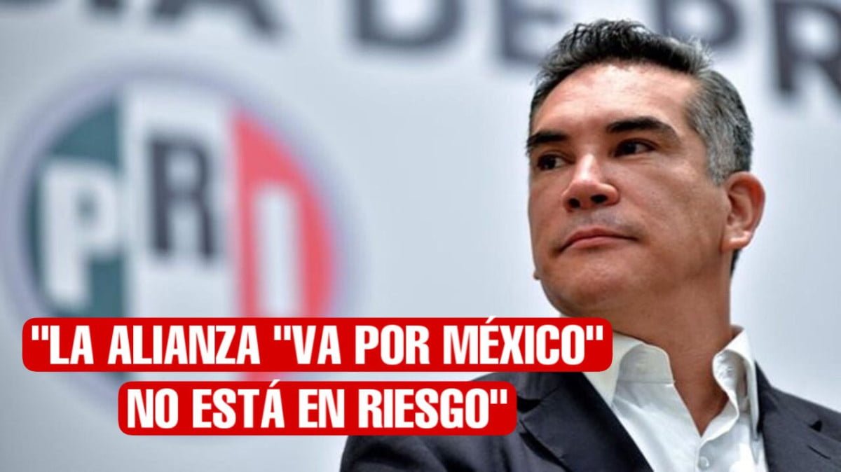 Alejandro Moreno niega que alianza “Va por México” esté en riesgo