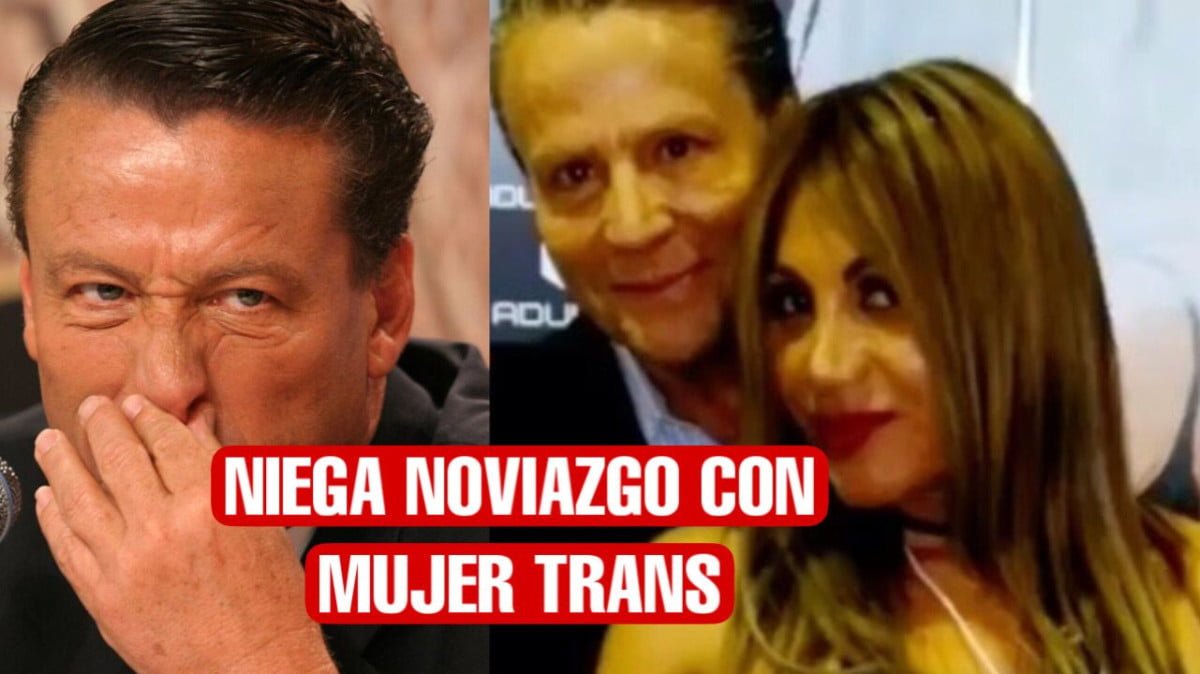 Alfredo Adame niega noviazgo con mujer trans