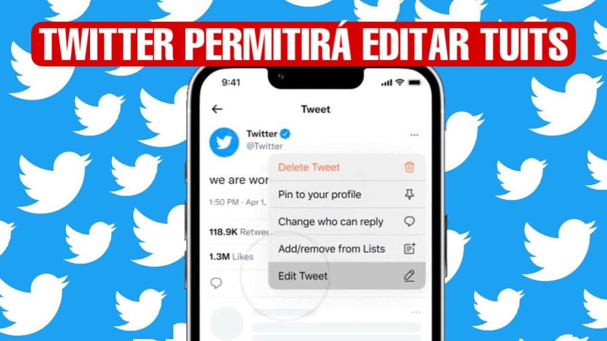Twitter permitirá editar tuits durante un tiempo limitado