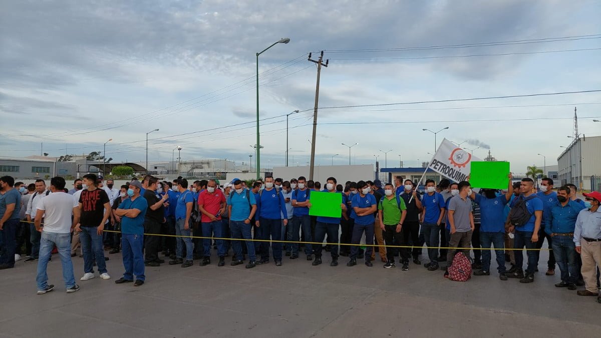 Paran labores trabajadores de Absormex en Altamira; rechazan sindicato «fastasma»