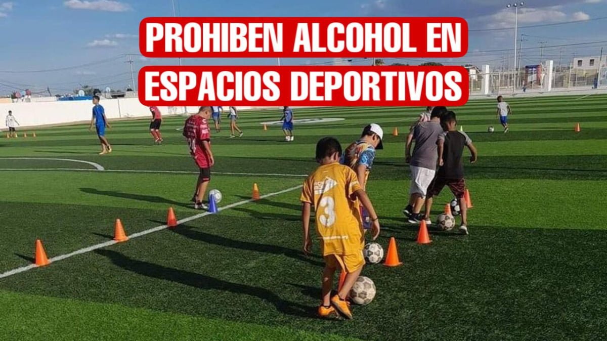 Prohíben consumir bebidas alcohólicas en espacios deportivos