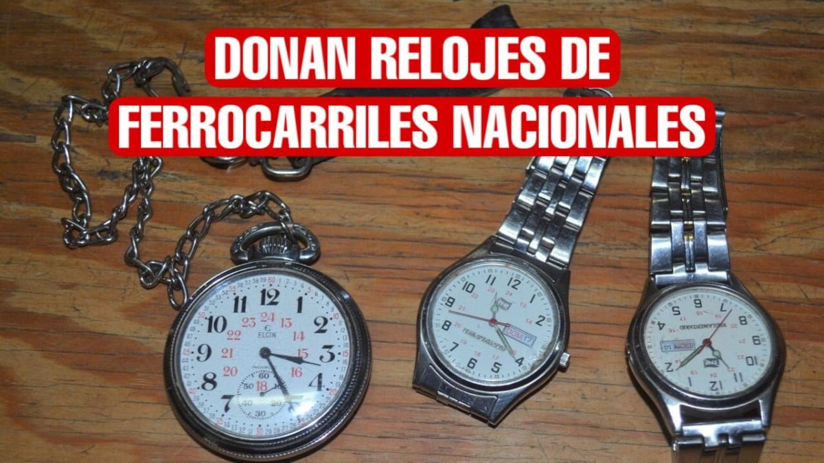 Reloj discount luxury ferrocarrilero