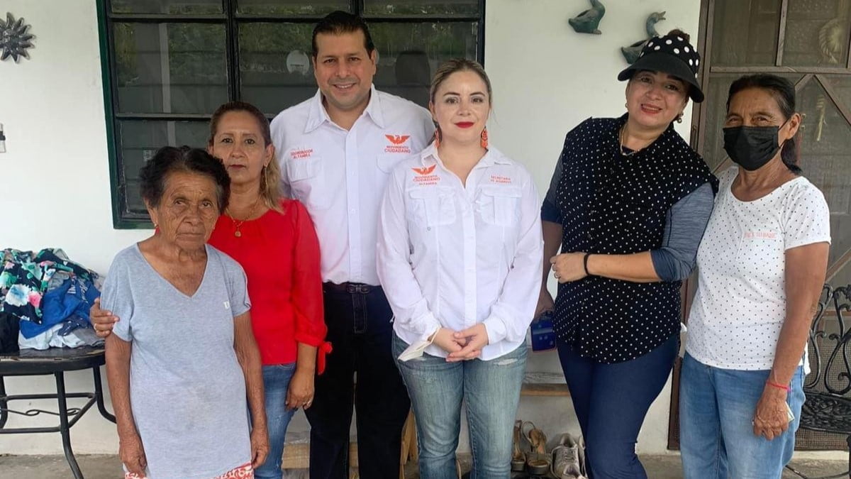 Organiza Movimiento Ciudadano «mercadito naranja» en Altamira