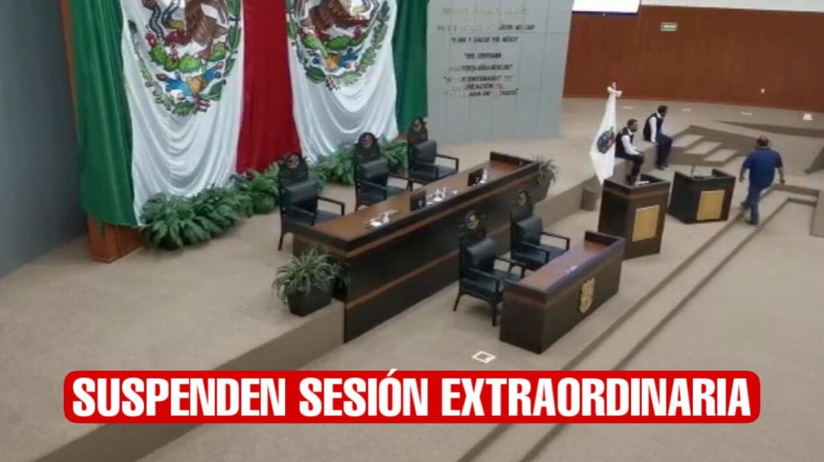 Se suspendió en el Congreso la sesión extraordinaria, no se consiguió quórum