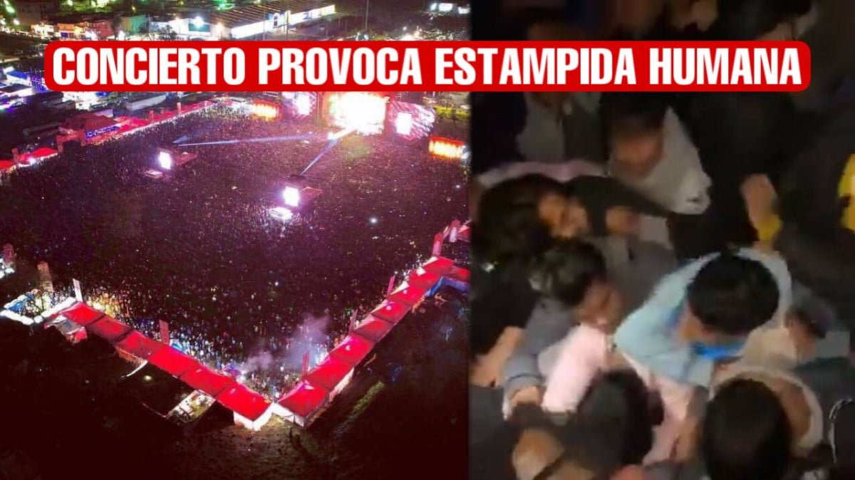 Concierto en Guatemala: Estampida humana deja 9 muertos y 20 heridos