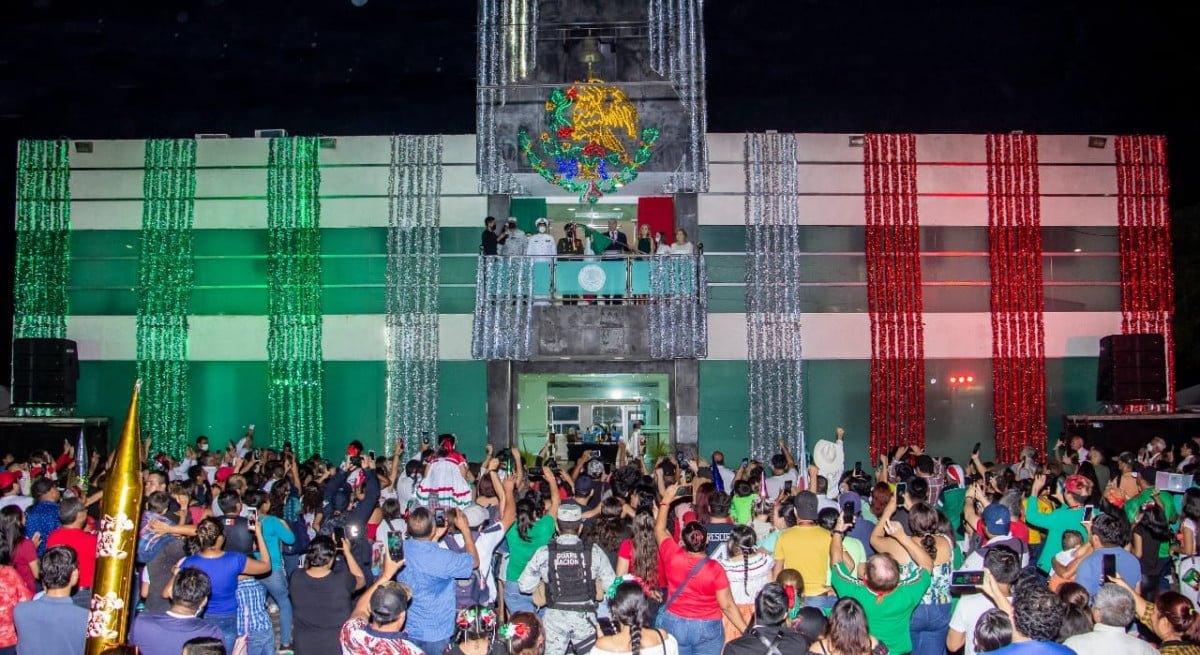 Vive Ciudad Madero el Grito de Independencia en su 212 Aniversario