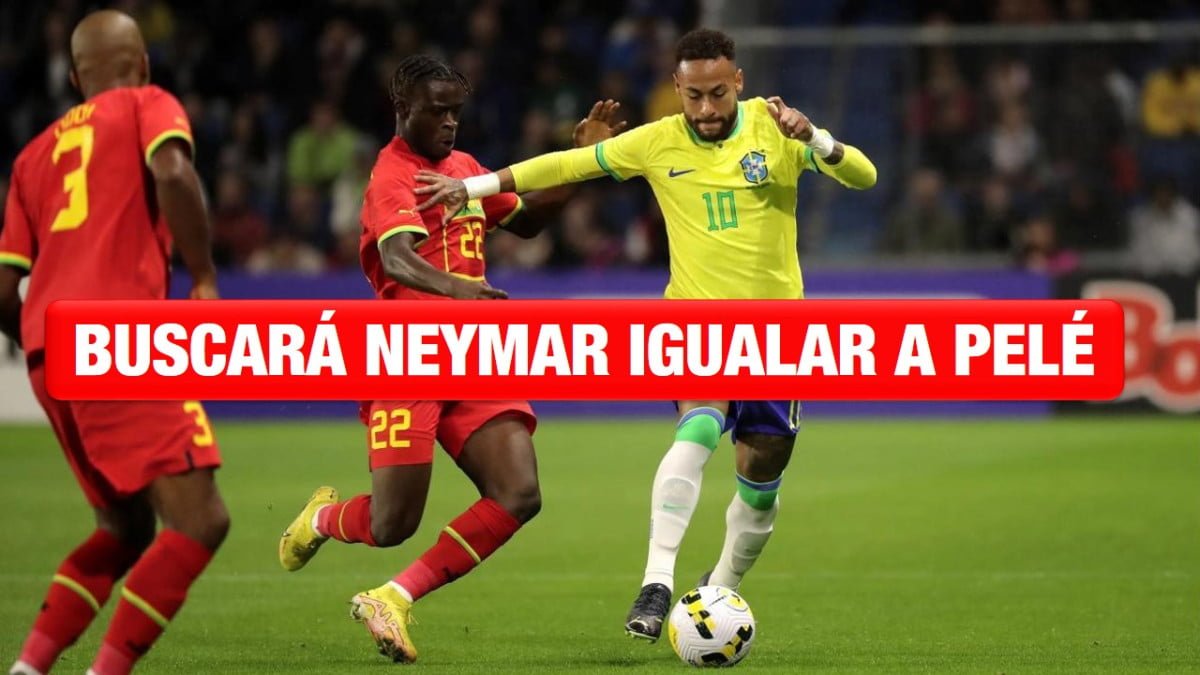 Buscará Neymar igualar a Pelé como máximo goleador de Brasil