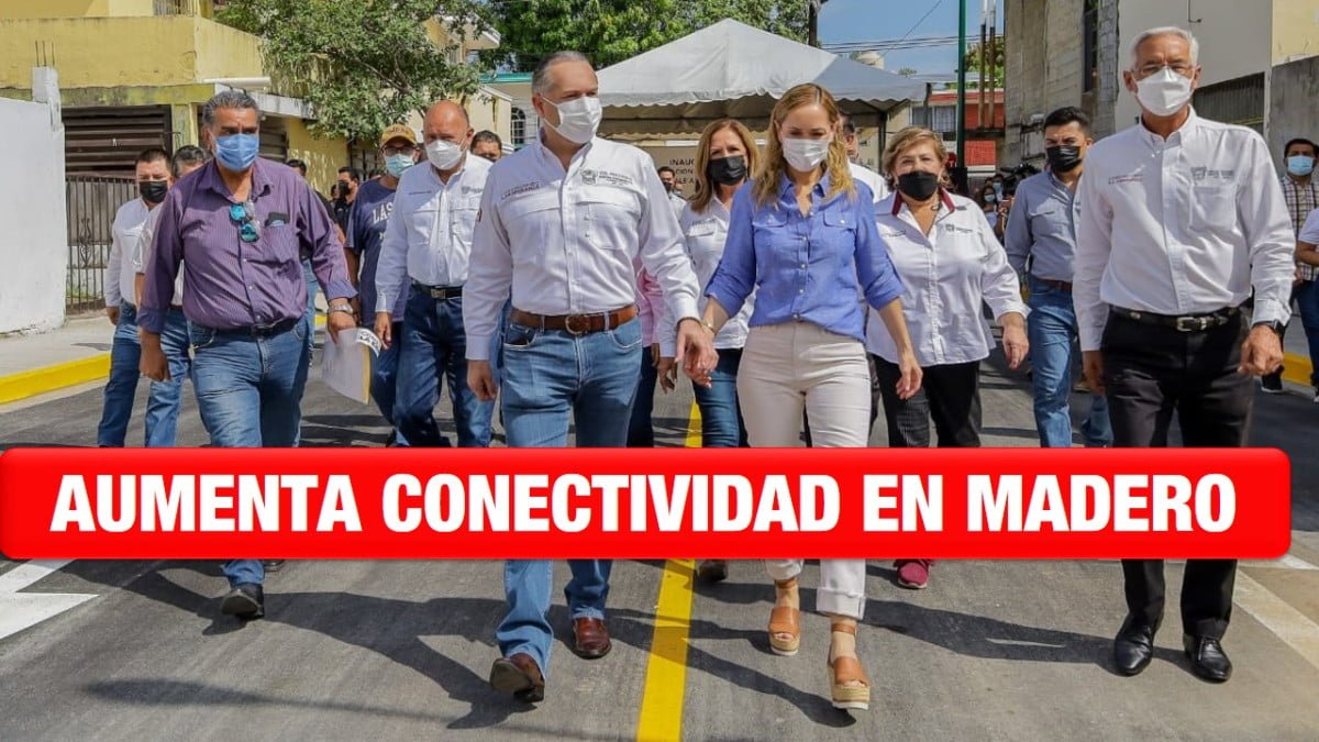 A la alza la conectividad de Ciudad Madero con Adrián Oseguera