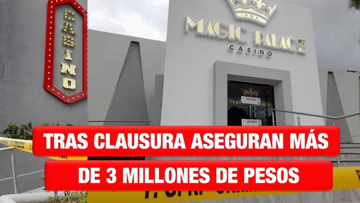 Clausuran casino clandestino en Victoria, aseguran más de 3 millones de pesos