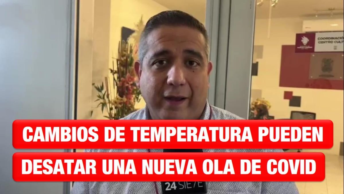 Cambios de temperatura pueden desatar una nueva ola de COVID