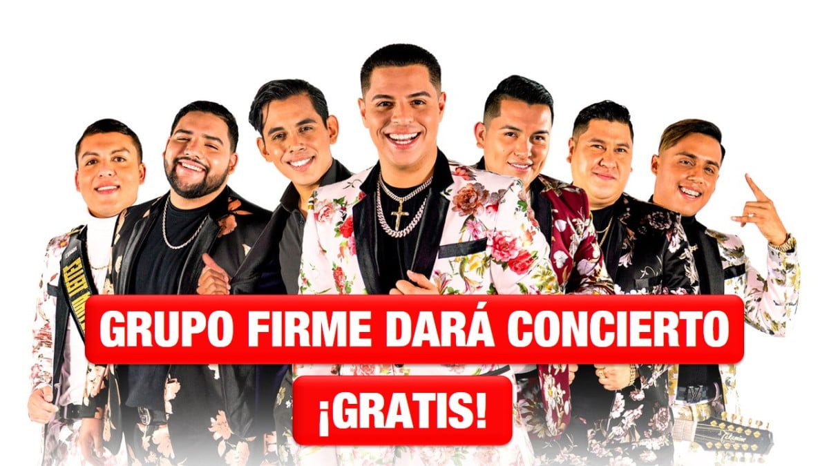 Grupo Firme dará concierto gratuito en el zócalo capitalino