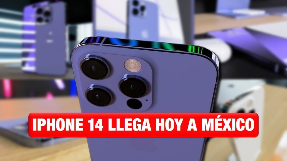 iPhone 14 llega hoy a México