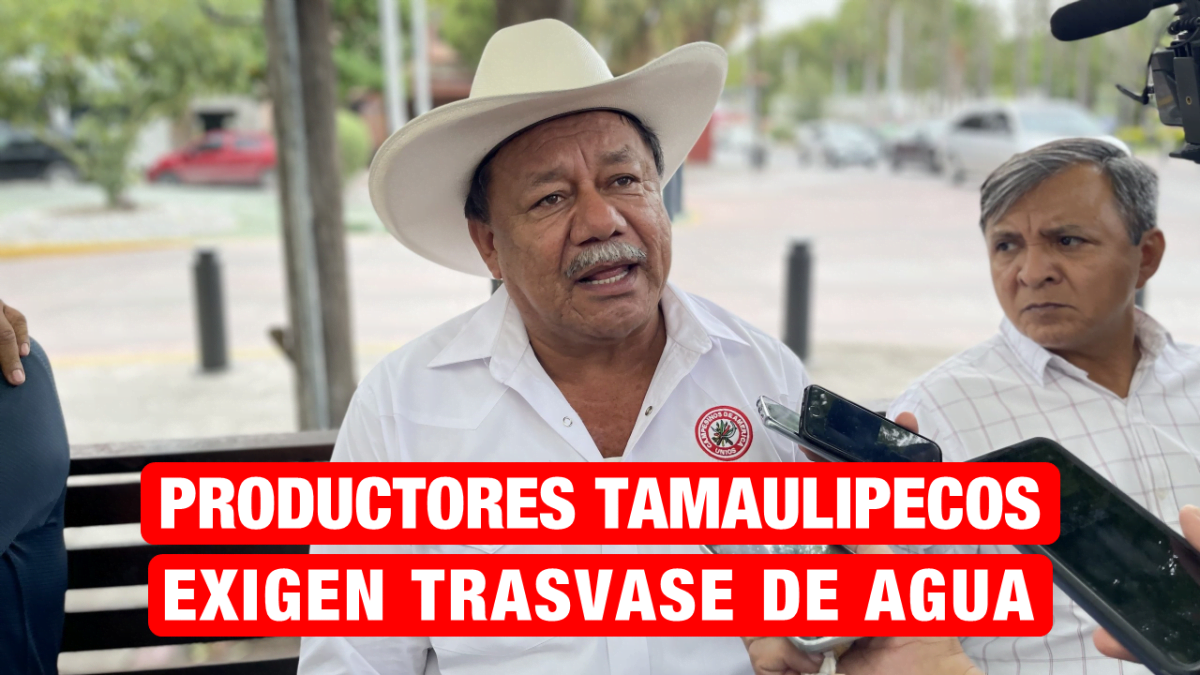 Amenazan productores con bloqueo, piden se cumpla trasvase de la Presa el Cuchillo a la Marte R. Gómez