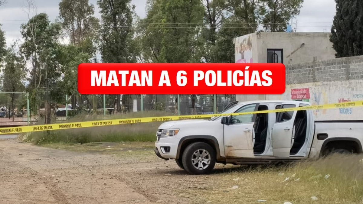 Matan en Zacatecas a director de policía de Calera y 5 elementos más